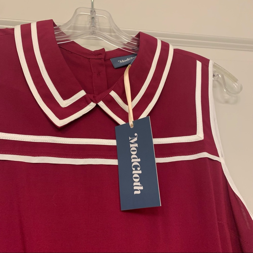 New Crimson ModCloth Tank Top, Large